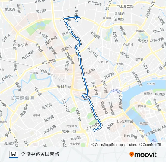 108路区间 Bus Line Map