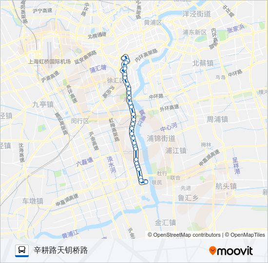 公交178大站车路的线路图