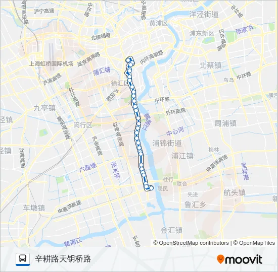 公交178大站车路的线路图