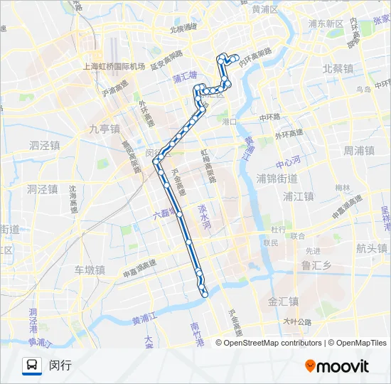 公交徐闵夜宵专路的线路图