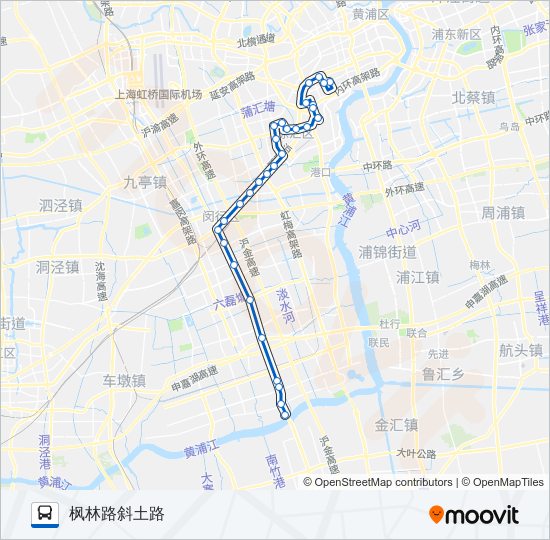 公交徐闵夜宵专路的线路图