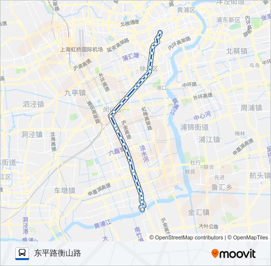 816路 bus Line Map