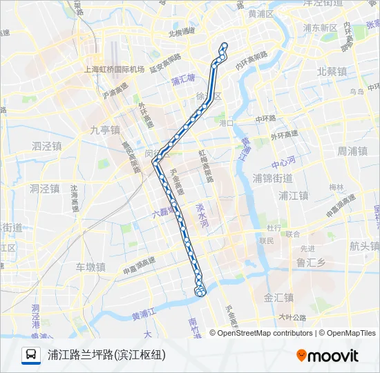 816路 Bus Line Map