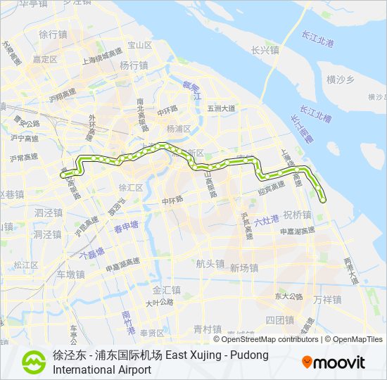 2号线 LINE 2 metro Line Map