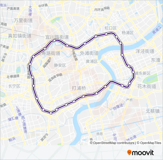 4号线 LINE 4 Metro Line Map