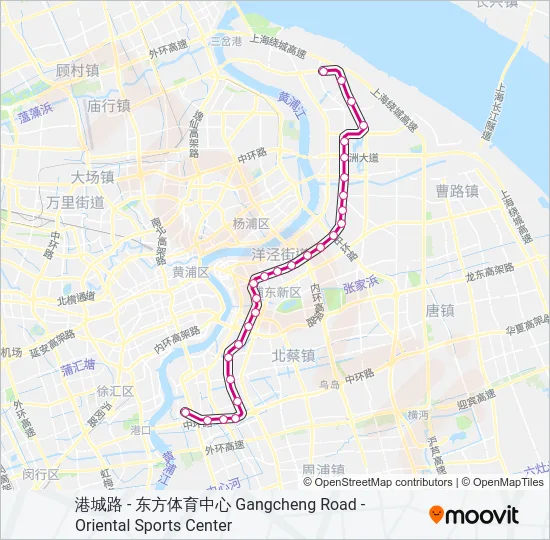 地铁6号 LINE 6路的线路图