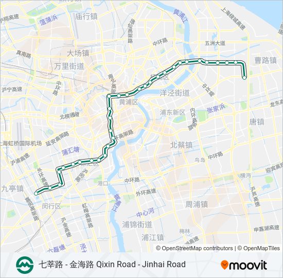 地铁12号 LINE 12路的线路图