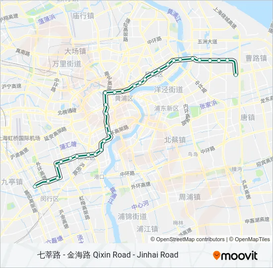 12号线 LINE 12 Metro Line Map
