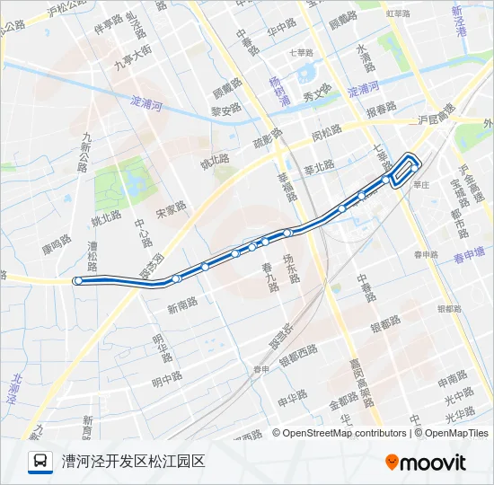 153路 Bus Line Map