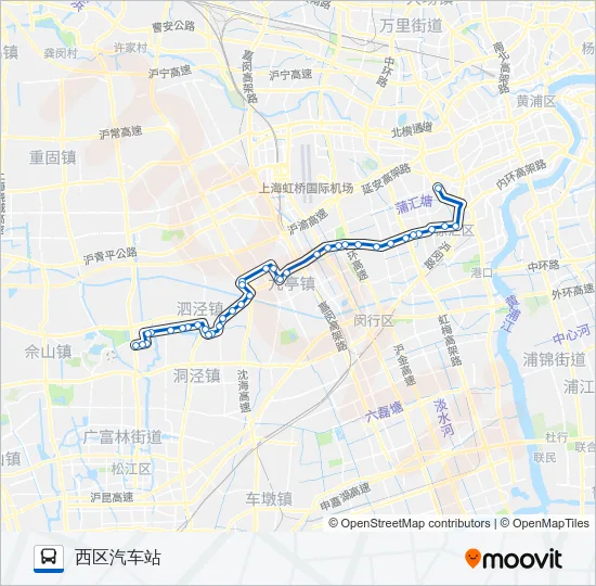 186路 Bus Line Map