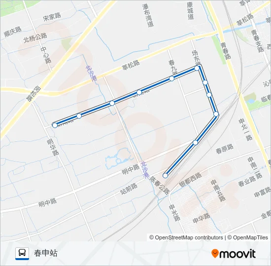 1811路 Bus Line Map