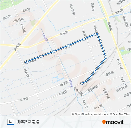 1811路 Bus Line Map