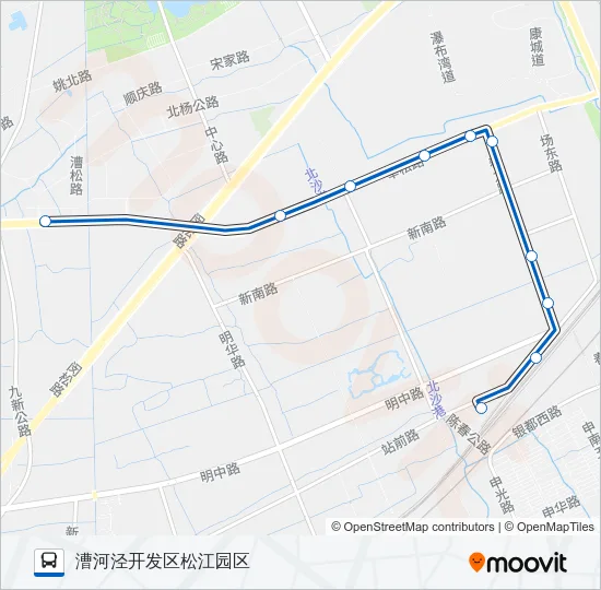 1814路 Bus Line Map