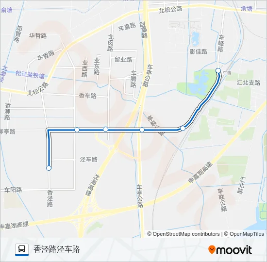 1820路 Bus Line Map