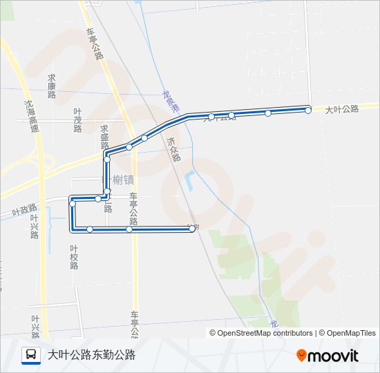 1826路 Bus Line Map