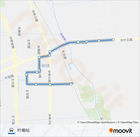 1826路 Bus Line Map