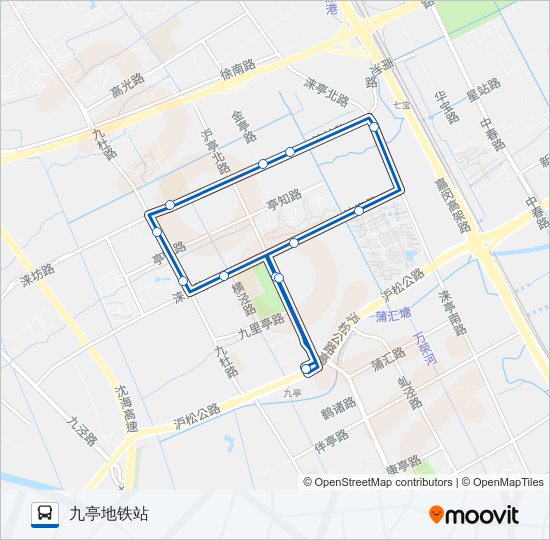 1840路 bus Line Map