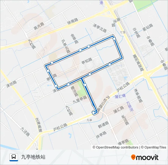 1840路 Bus Line Map