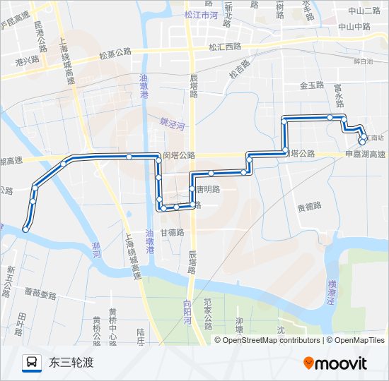 1849路 bus Line Map