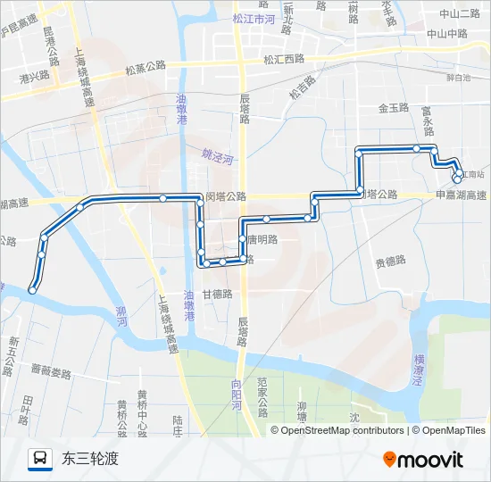 1849路 Bus Line Map