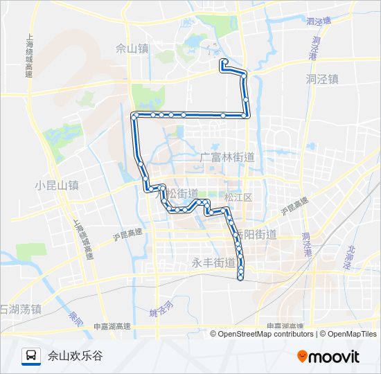 松江19路 bus Line Map