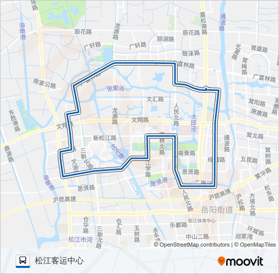 松江24路 bus Line Map