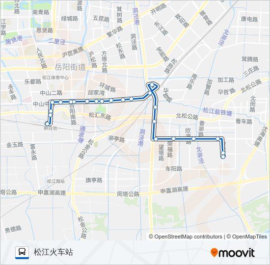 松江26路 bus Line Map