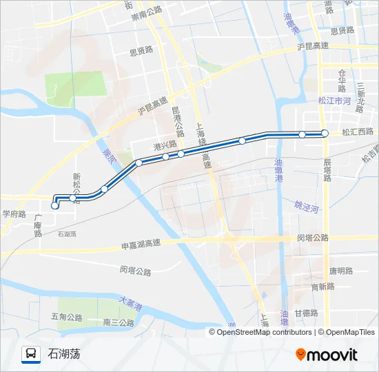 松江29路 Bus Line Map