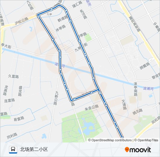 松江43路 bus Line Map