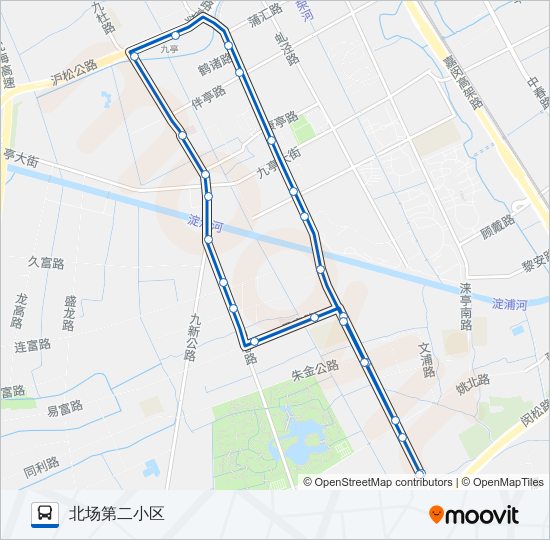 松江43路 bus Line Map