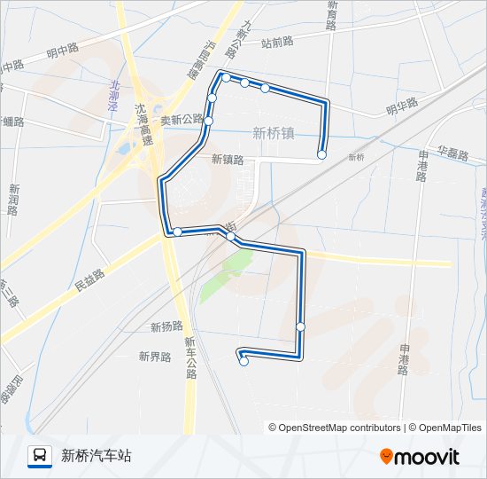 松江53路 bus Line Map