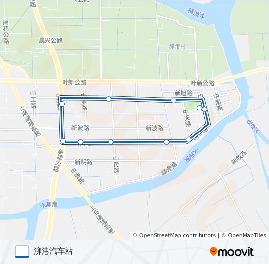 松江73路 bus Line Map