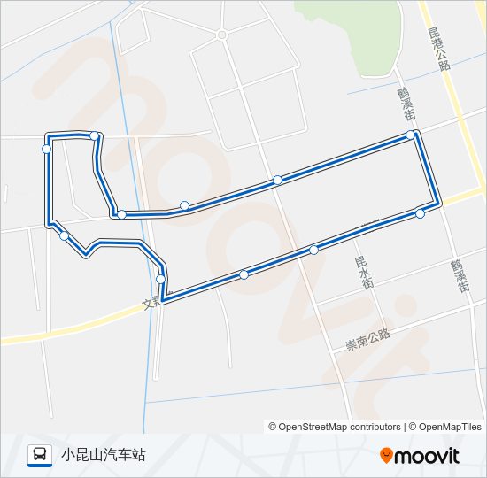 松江81路 Bus Line Map