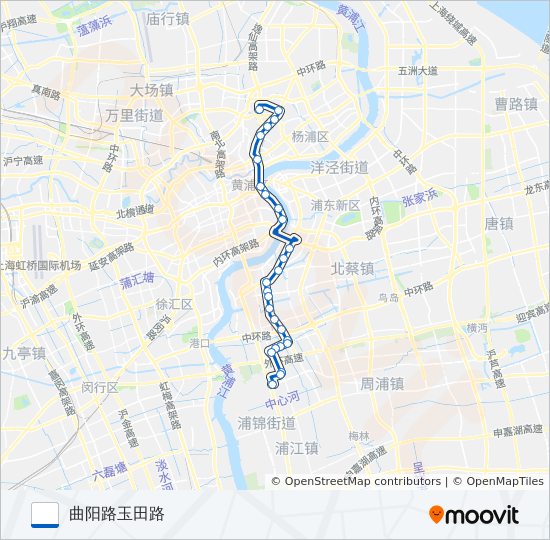 576路 bus Line Map