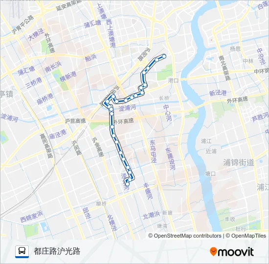 156路 Bus Line Map