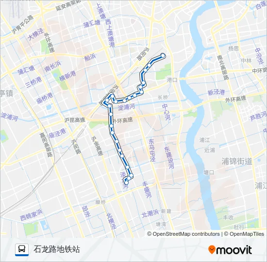 156路 Bus Line Map