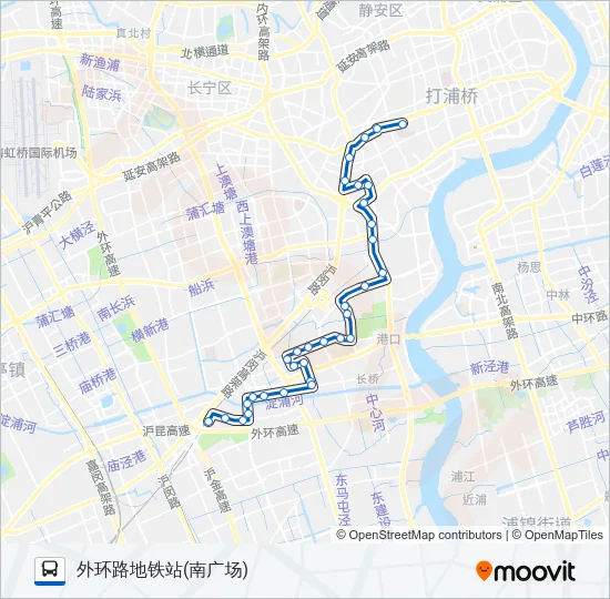 957路 Bus Line Map
