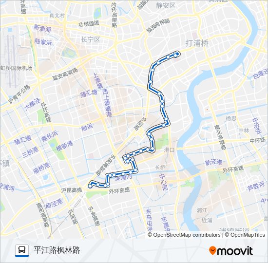 957路 Bus Line Map