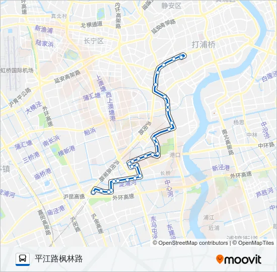 957路 Bus Line Map