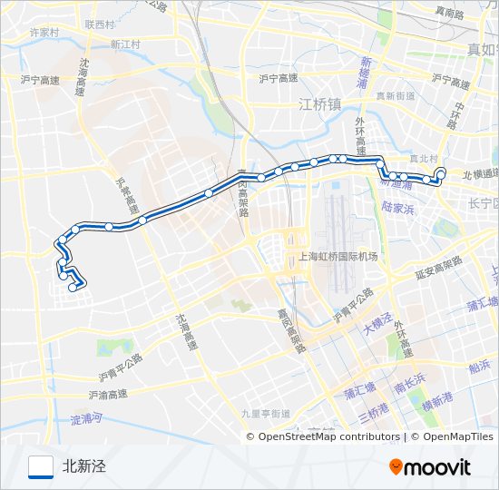 880路 bus Line Map