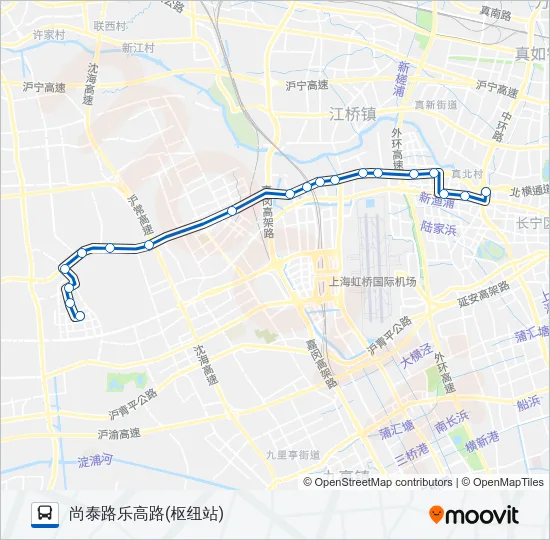 880路 Bus Line Map