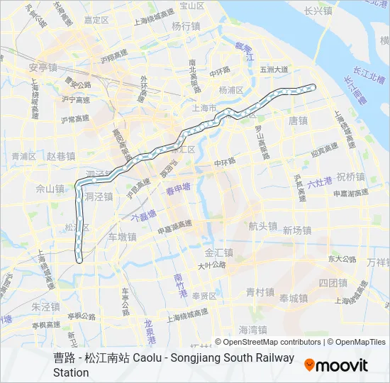 9号线 LINE 9 Metro Line Map