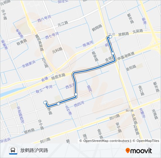闵行24路 bus Line Map
