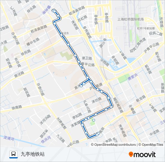 797路 bus Line Map