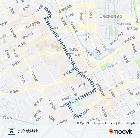 797路 bus Line Map