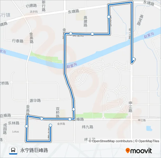 1006路 Bus Line Map