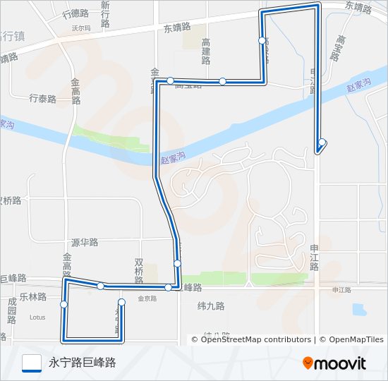 1006路 bus Line Map