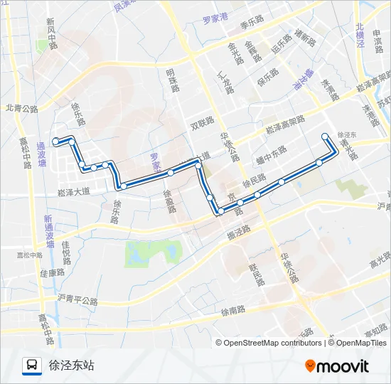 710路 Bus Line Map