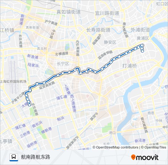 公交911路的线路图
