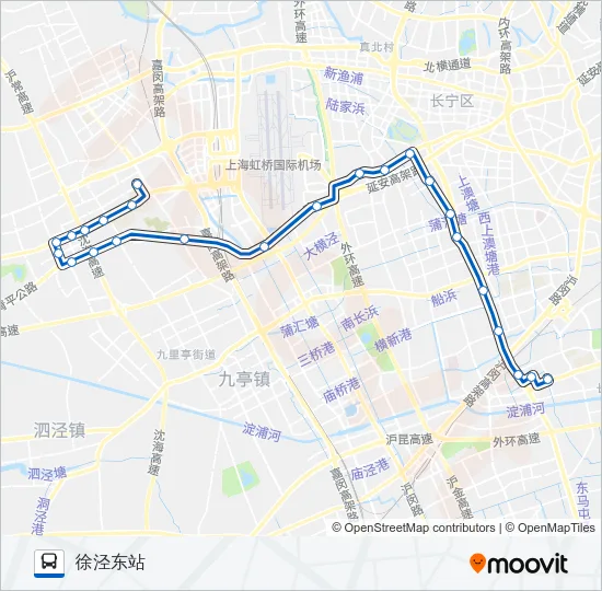 865路 Bus Line Map